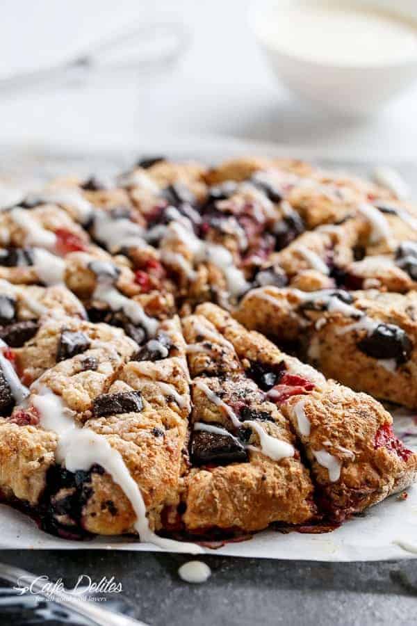 Easy Buttermilk Berry & Chocolate Scones for Any Skill Level
